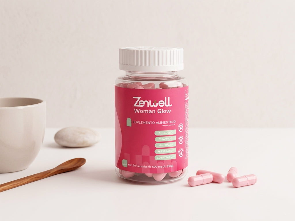 Zenwell Woman – Multivitamínico Integral para Mujer | Equilibrio Hormonal, Energía y Belleza