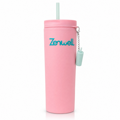Termo Zenwell Botella Térmica de Acero Inoxidable 600ml